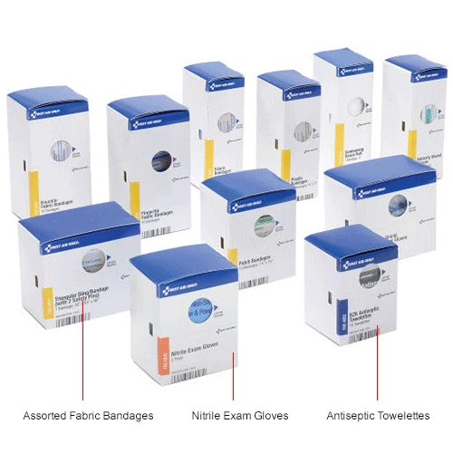 First Aid Only 1001-FAE-0103 Large First Aid Kit, 100 Pieces, OSHA Compliant, Plastic Case - Image 8