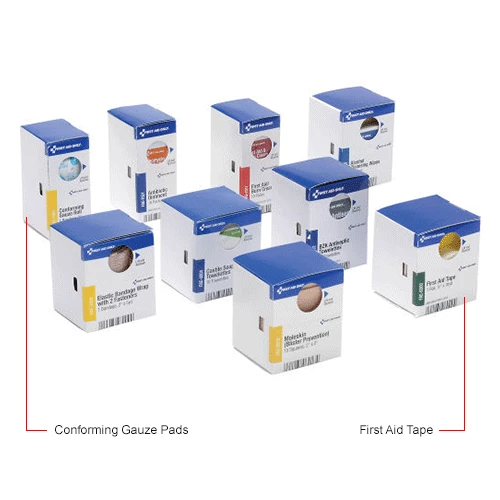 First Aid Only 1001-FAE-0103 Large First Aid Kit, 100 Pieces, OSHA Compliant, Plastic Case - Image 9