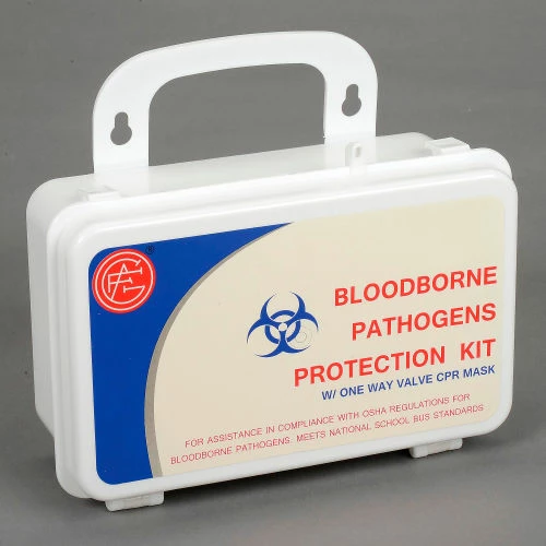 Genuine First Aid Bloodborne Pathogens Protection Kit - Pkg Qty 10 - Image 2