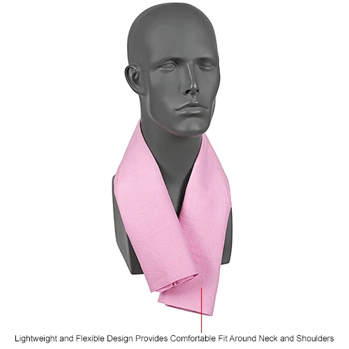 Ergodyne® Chill-Its® 6602 Evaporative Cooling Towel, Pink - Image 8