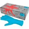 Memphis Glove MCR Safety 6012 Nitri-Med Nitrile Medical/Exam Textured Gloves, Powder-Free, Blue, 12", S, 100/Box