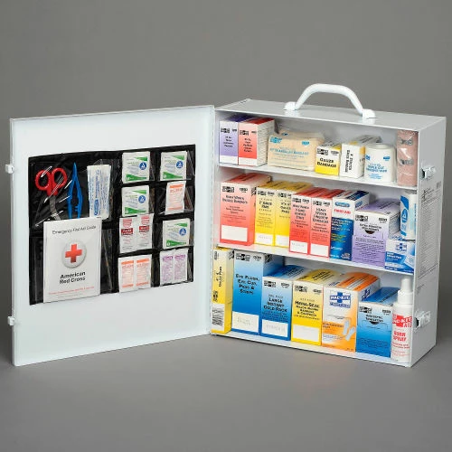 First Aid Only® 3-Shelf Industrial First Aid Station - Image 2