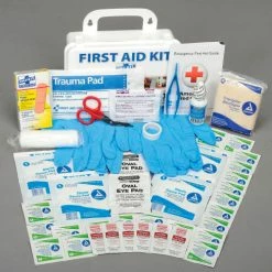 Pac-Kit® Weatherproof Plastic ANSI Plus Pac-Kit® #10 First Aid Kit