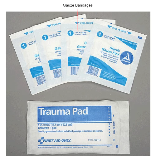 Pac-Kit® Weatherproof Plastic ANSI Plus Pac-Kit® #10 First Aid Kit - Image 13