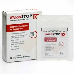 LifeScience Plus BloodSTOP® BS-iX15 IX Advanced Hemostatic Matrix 2" x 4", 12/per box