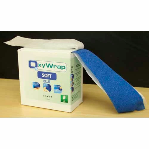 Half Case OxyWrap Blue + Dispenser, OXY-B-12 KIT - Image 3