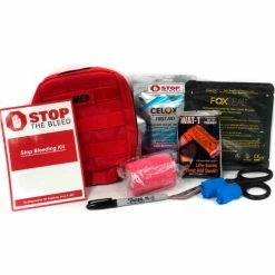 Celox BioLogistex BTKSWT009 Bleeding Trauma Kit, Molle Bag, 1 SWAT Tourniquet, Chest Seal