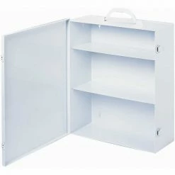 Durham Mfg. First Aid Cabinet 3-Shelf - 15x5-9/16x16-5/32