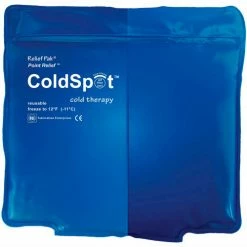 Relief Pak® ColdSpot Reusable Blue Vinyl Cold Pack, Quarter Size 5" x 7", 12/PK
