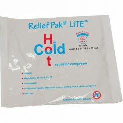 Relief Pak® LiTE™ Reusable Hot/Cold Pack, 5" x 6", Case of 48