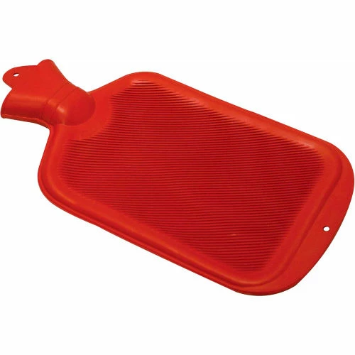 Relief Pak Hot Water Bottle, 2 Quart Capacity, Red