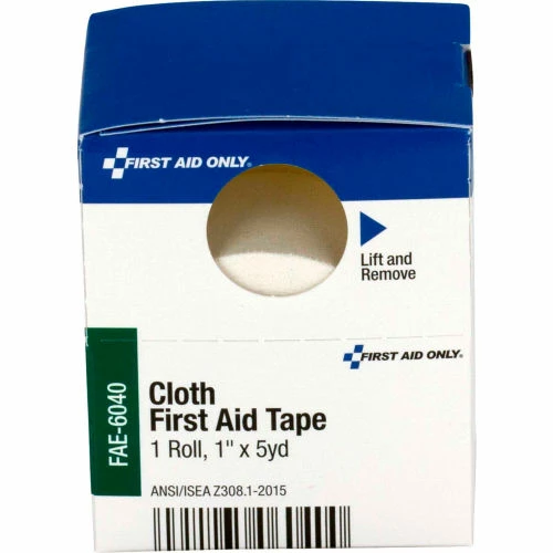 First Aid Only FAE-6040 SmartCompliance Refill Cloth First Aid Tape, 1"X 5 Yd, 1/Box - Image 2