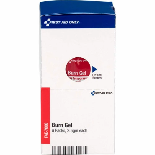 First Aid Only FAE-7006 SmartCompliance Refill Burn Gel, 6/Box - Image 2