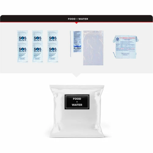 Guardian Survival Gear, Necessity Survival Kit, Wheel Bag, 1 Person - Image 2