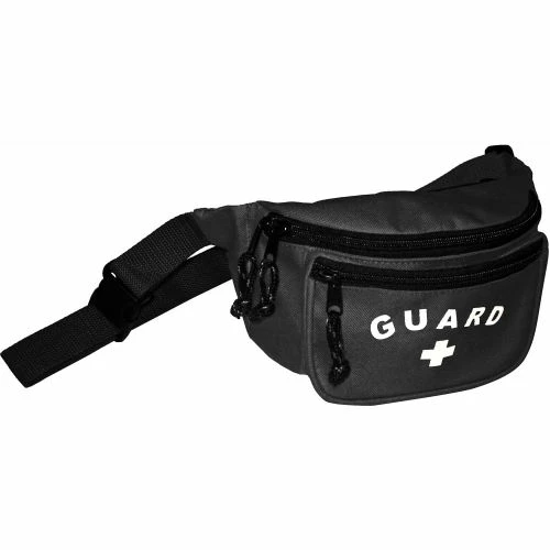 Kemp USA Kemp Fanny Pack With Screenprint Guard, Black, 10-103-BLK