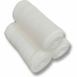 Kemp USA Gauze Bandages Single Roll 3"X5YDS, 12 PCS