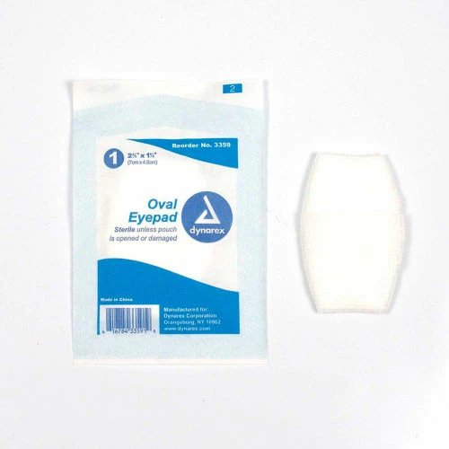 Kemp USA Oval Eye Pad, 50 PCS