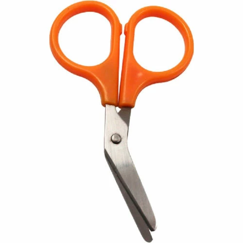 Kemp USA 3.5" Bandage Shears, Orange, 10 PCS