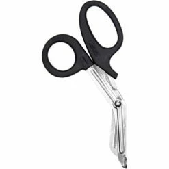 Kemp USA 7.5" Bandage Shears, Black, 5 PCS