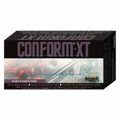 Ansell TouchNTuff® 69-318 Medical/Exam Latex Gloves, Powder-Free, Natural, S, 100/Box