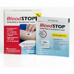 LifeScience Plus BloodSTOP® BS-09 Hemostatic Matrix For External Wounds 1" x 1", 20/per box