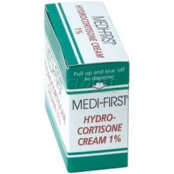Medi-First Hydrocortisone Cream 1%, 1g Foil Pack, 25/Box