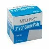 Medi-First Gauze Pads - Sterile, 3" x 3" Pad, 25/Box