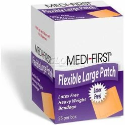 Medi-First Woven Adhesive Bandage, Extra Heavy Weight, 2 x 3, 25/Box