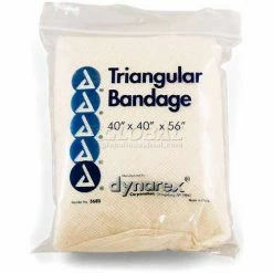 Dynarex Triangular Bandage, 40" x 40" x 56", 1/Bag