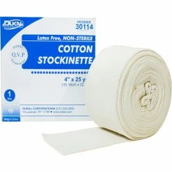 Dukal Stockinette, 4" x 25 Yards, Cotton, 6 Roll/Case
