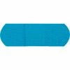American White Cross Fabric Bandage, 1" x 3", Non-Metal, Blue, Bulk, 1500/Case
