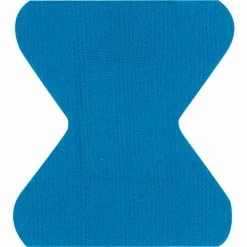 American White Cross Fabric Fingertip Bandage, 2", Non-Metal, Blue, Bulk, 2400/Case