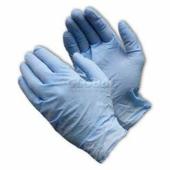 PIP Ambi-Dex® 63-338PF Industrial Grade Disposble Nitrile Gloves, Powder-Free, Blue, XL, 50/Box