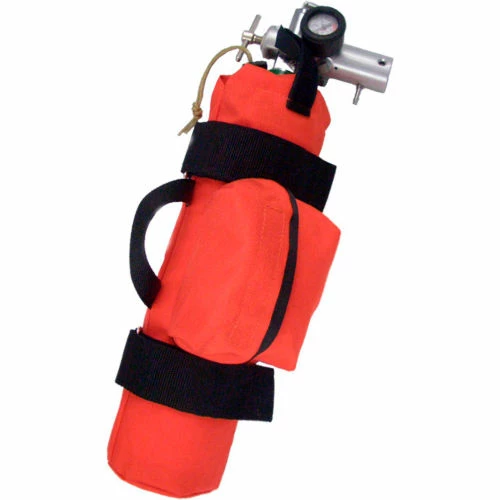 R&B Fabrications Oxygen D Cylinder Sleeve w/Pocket, Green