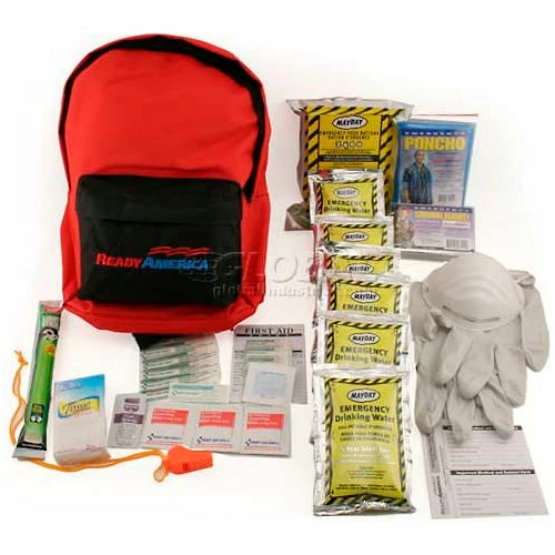 Ready America® Grab 'N Go 3 Day Emergency Kit, 70180, 1 Person Backpack