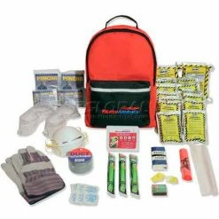 Ready America® Grab 'N Go Hurricane Emergency Kit, 70286, 2 Person/3 Day Backpack