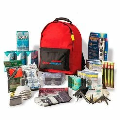 Ready America® Grab 'N Go 3 Day Deluxe Emergency Kit, 70385, 4 Person Backpack
