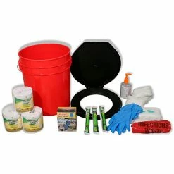 Ready America® 71641 Toilet Bucket Kit, 4-10 persons