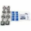 QuakeHold!™ HPLC 4-Stack Fastener Kit, RDHP4G1, Gray