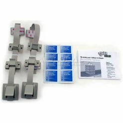 QuakeHold!™ HPLC 4-Stack Fastener Kit, RDHP4G1, Gray
