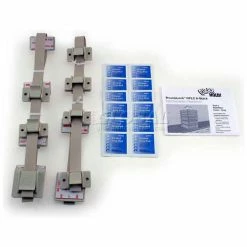 QuakeHold!™ HPLC 6-Stack Fastener Kit, RDHP6G1, Gray