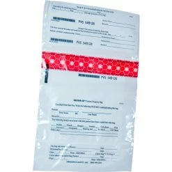Greenwich Safety SECUR-ID, Patient Property Bag, 9" x 12", Small