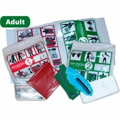 Greenwich Safety SECUR-ID, Pre-Post Decon Kit, Adult