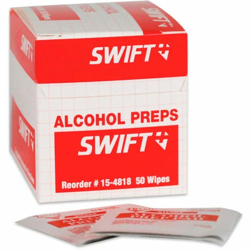 North Safety North® by Honeywell 154818-H5, Alcohol Wipes, 50 Per Box - Image 3