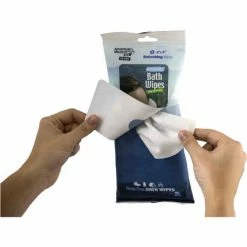 Adventure Medical Kits Adventure® Medical Kit Bath Wipes, 8" x 8", 8 Pack, 0170-0306