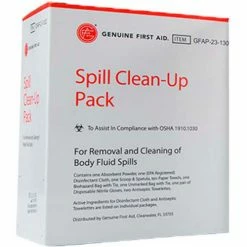 Genuine First Aid Spill Clean-Up Pack