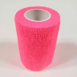 First Voice™ 3" x 5 Yards Self Adhesive Bandage, Latex , Pink, Pack of 10