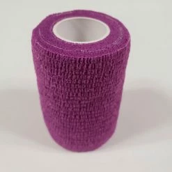First Voice™ 3" x 5 Yards Self Adhesive Bandage, Latex , Dark Purple, Pack of 10