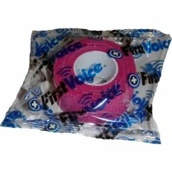 First Voice™ 1" x 5 Yards Self Adhesive Bandage, Non-Latex , Bright Pink, Pack of 6