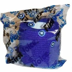 First Voice™ 2" x 5 Yards Self Adhesive Bandage, Non-Latex , Dark Blue, Pack of 4